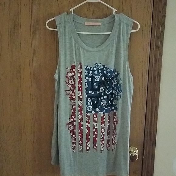 Rebellious One Tops - Rebellious One Womens Juniors 1X Plus Tank Top